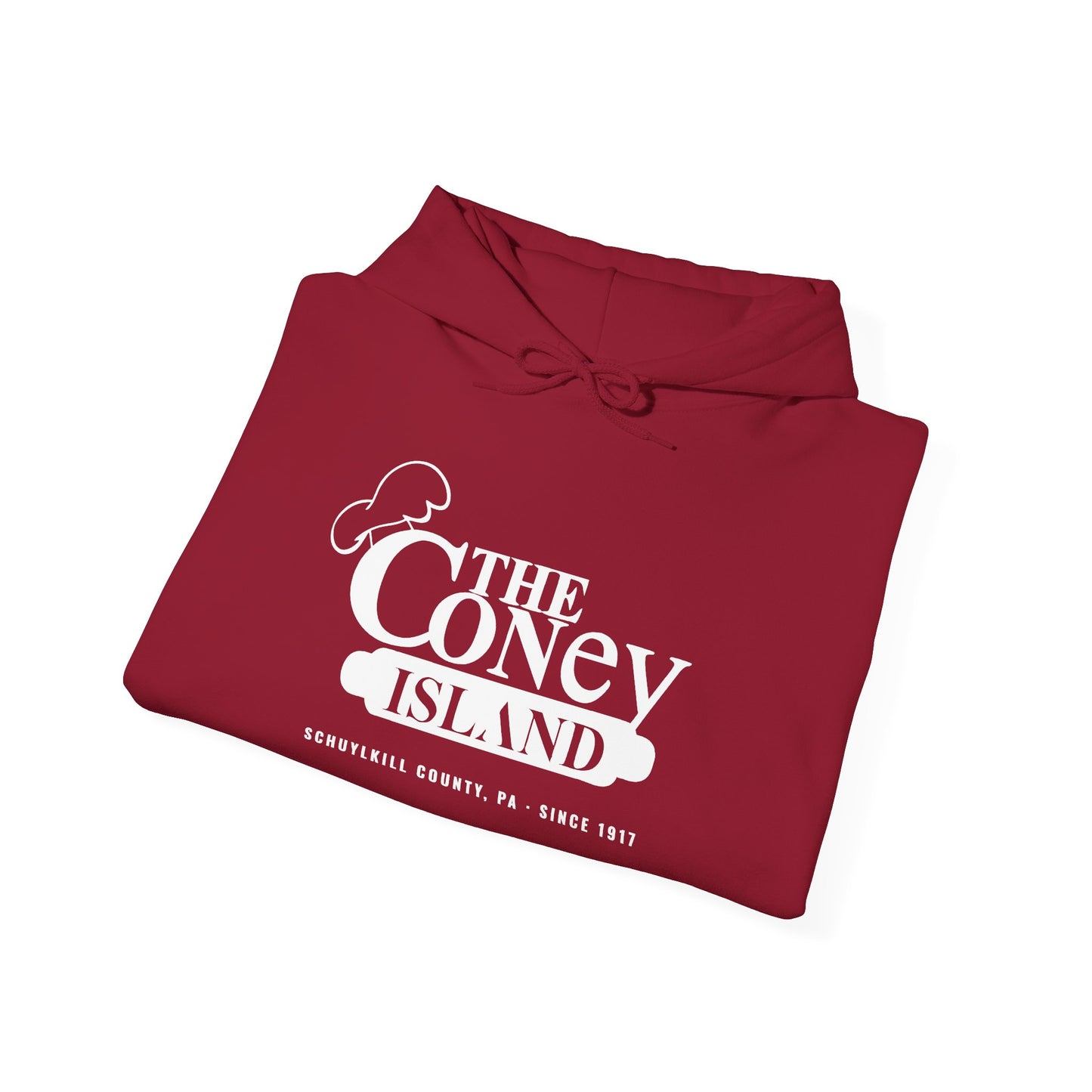 The Coney Island Hoodie — Pottsville Crimson