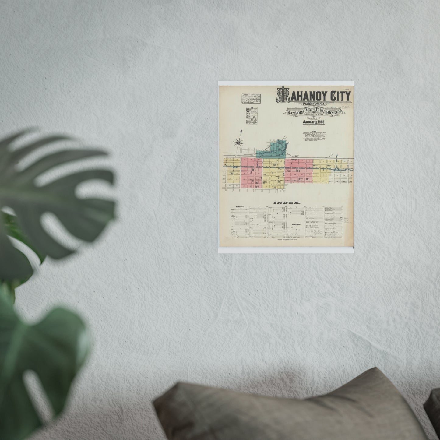Sanborn Fire Insurance Maps — Mahanoy City