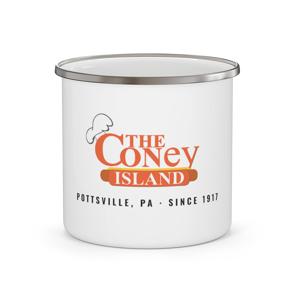The Coney Island Enamel Camp Mug