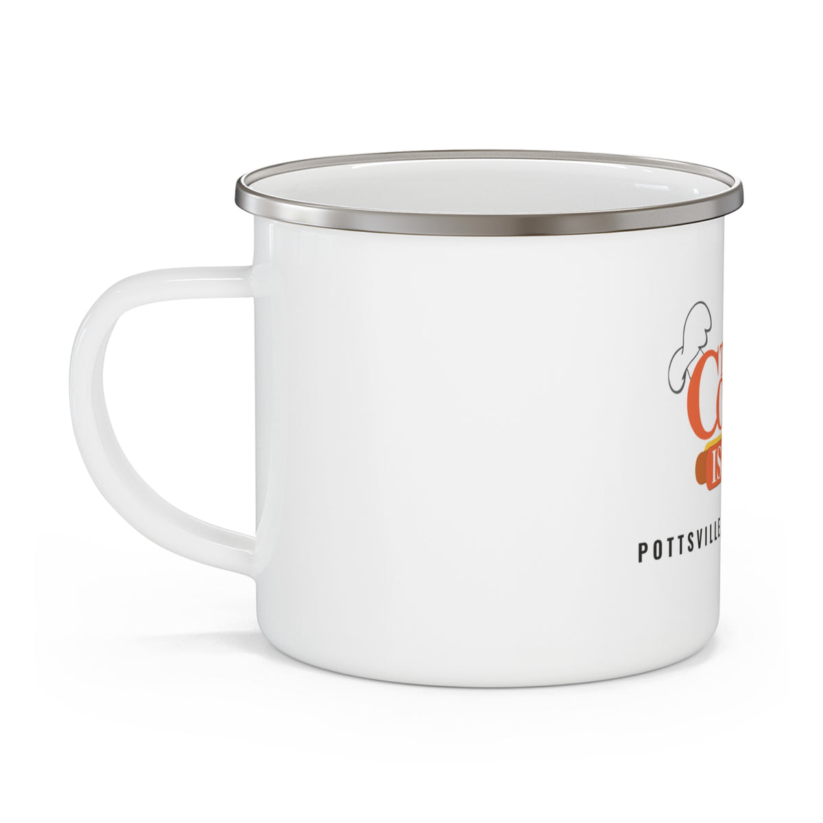 The Coney Island Enamel Camp Mug