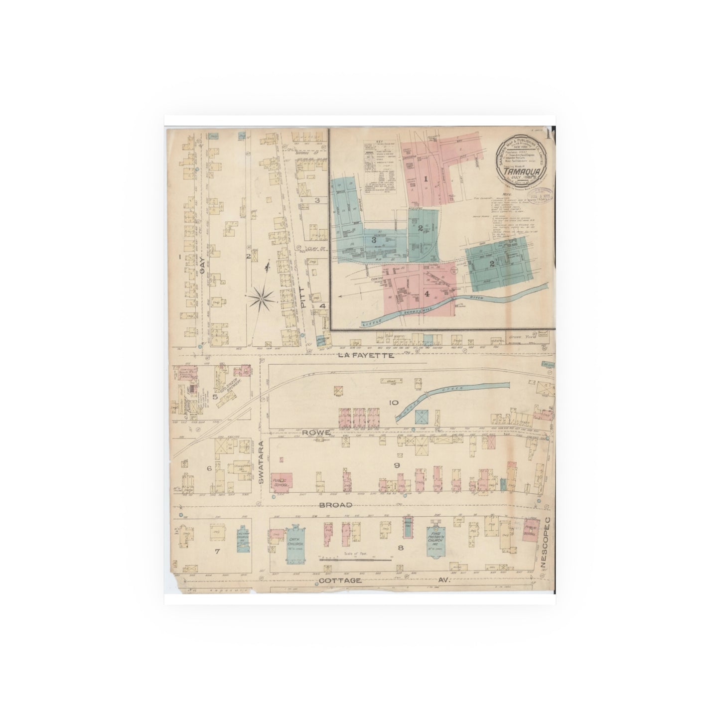 Sanborn Fire Insurance Maps — Tamaqua