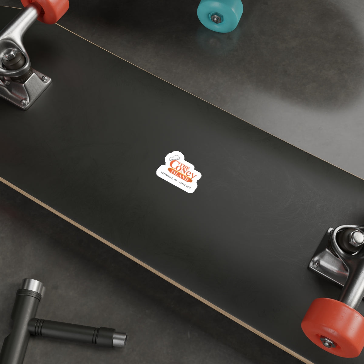 The Coney Island Die-Cut Sticker