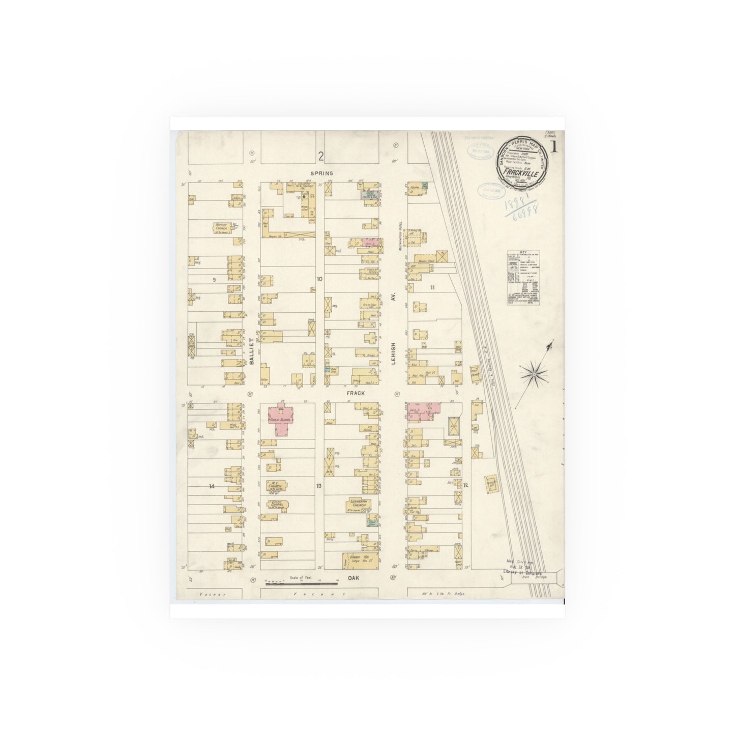 Sanborn Fire Insurance Maps — Frackville